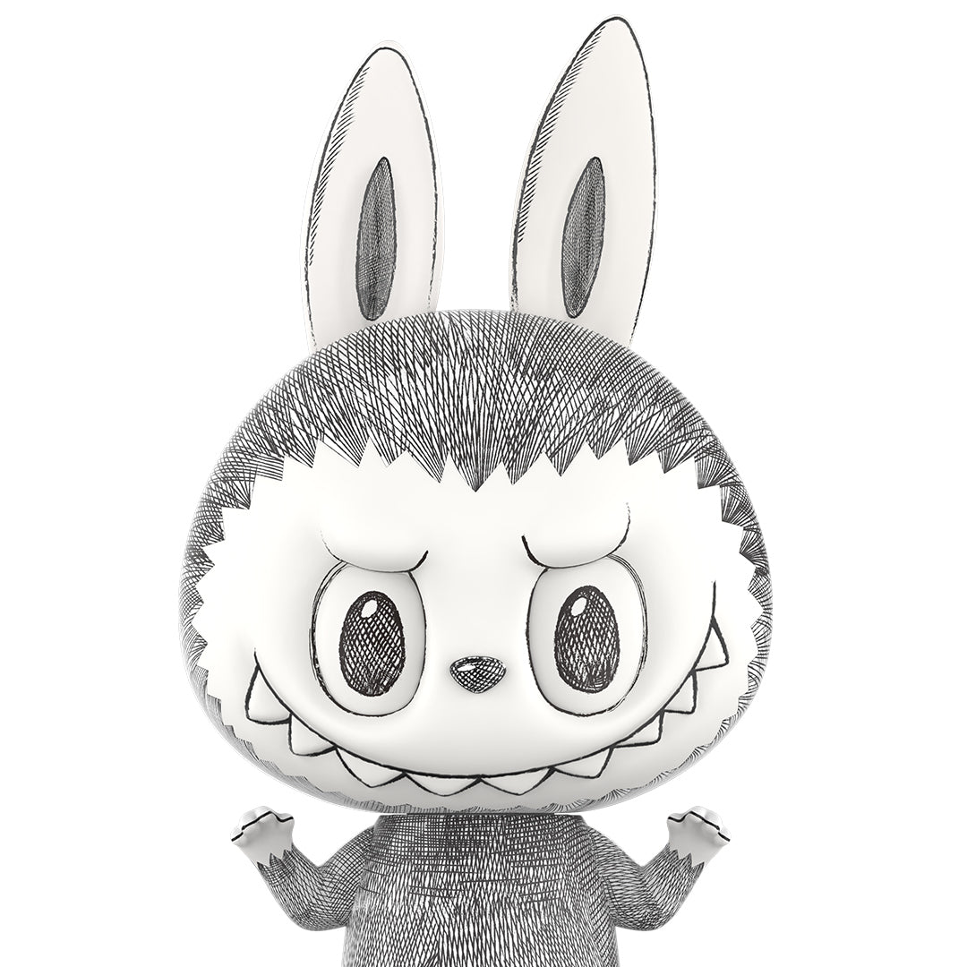 POP MART MEGA LABUBU 1000% Sketch