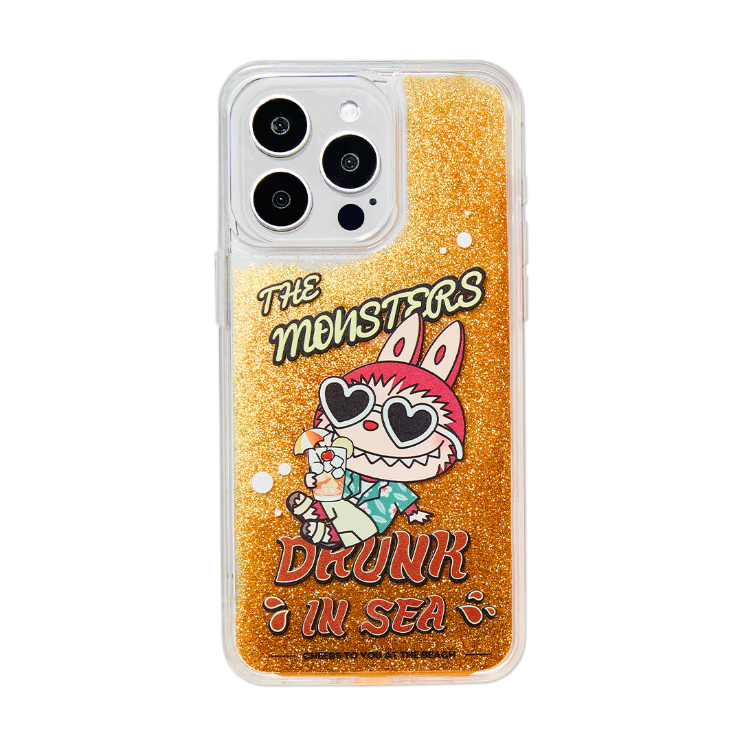 POP MART The Monsters LABUBU Drunk in Sea Series iPhone Case