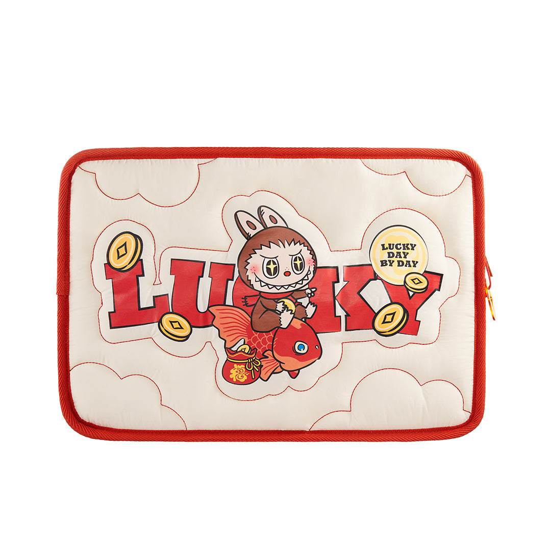 POP MART Wealthy Snake's New Year Celebration Series - LABUBU Laptop Bag